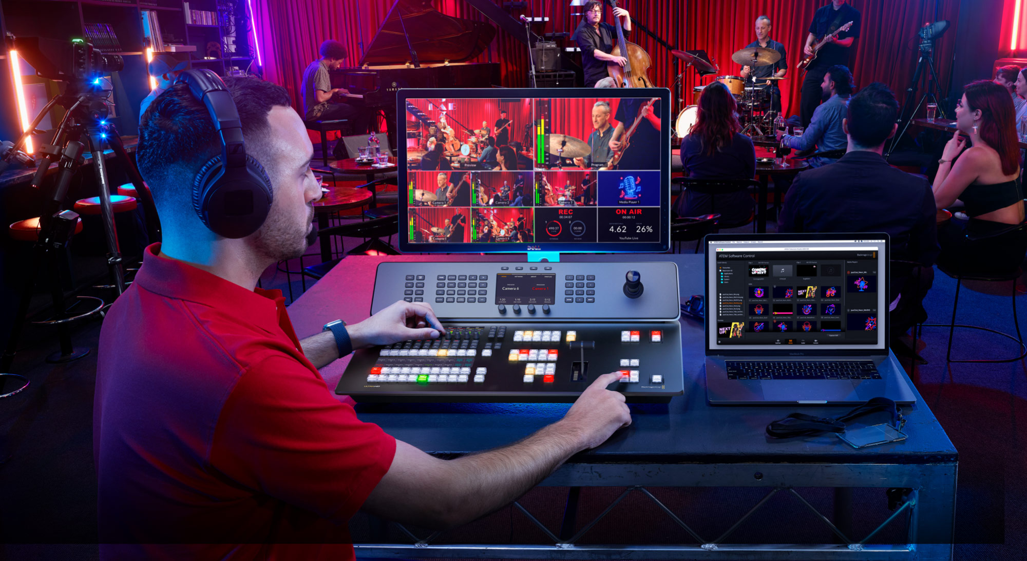 Blackmagic Design Announces New ATEM Television Studio 4K8 Broadcast Beat