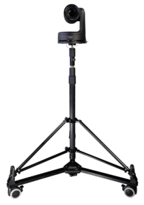 Cartoni's Lightweight PTZ Stand with Dolly