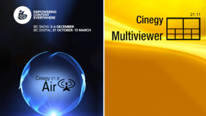 Cinegy Air 21.9 and Multiviewer 21.11 Among Updated Solutions Being Showcased at IBC 2021  