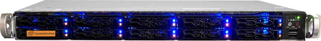 The DDP10EF extremely fast NVMe shared storage solution